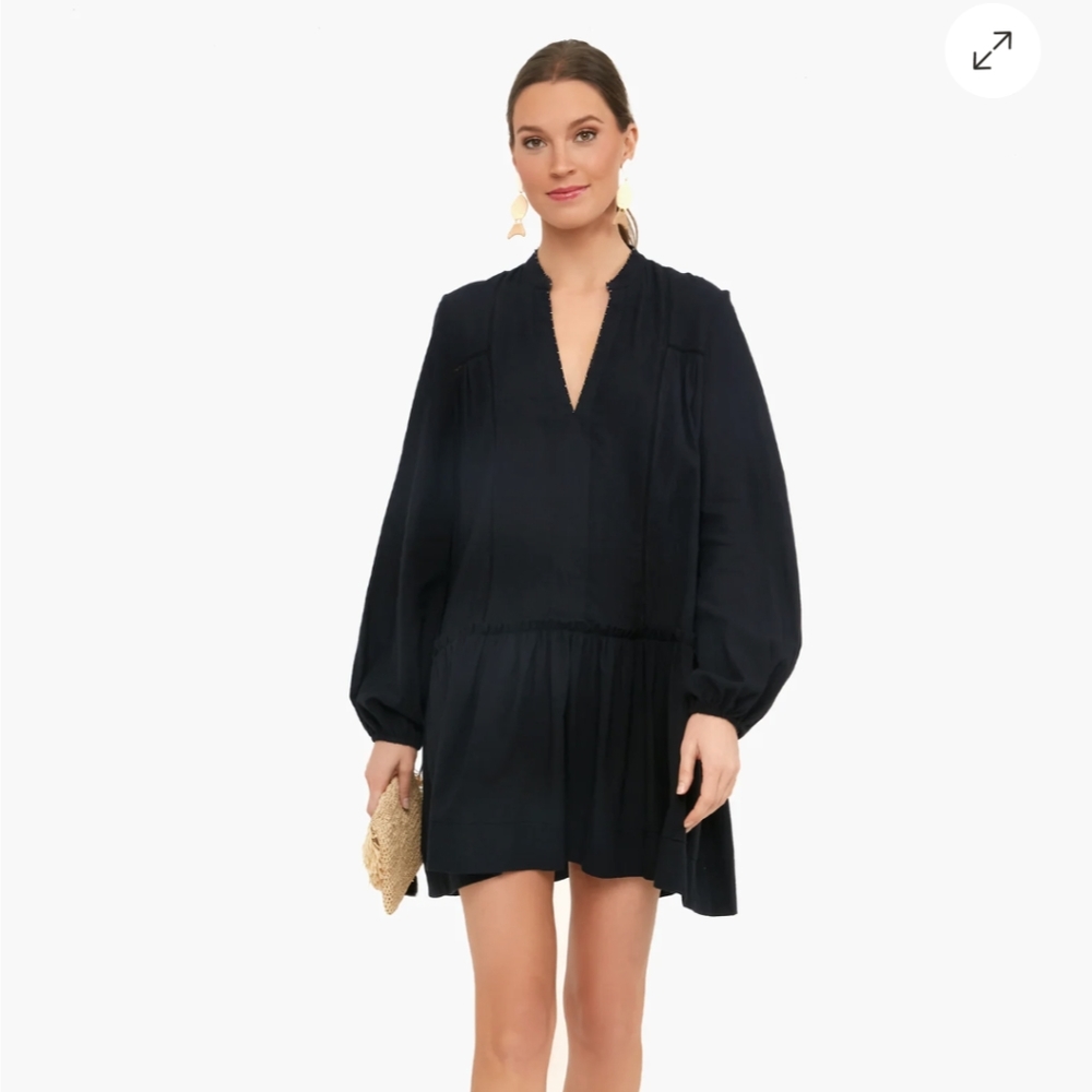 Tuckernuck Ophelia Cover Up Black Pomander Place XS